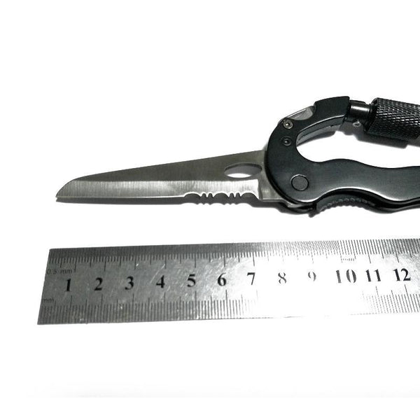 5 In 1 Survival Multi-Knife Carabiner