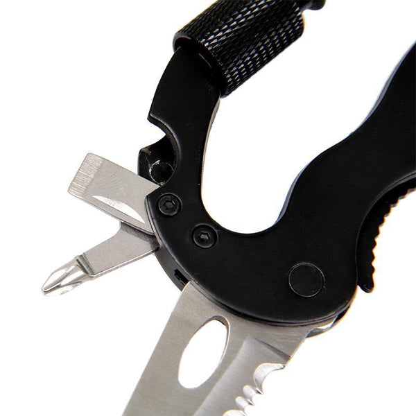 5 In 1 Survival Multi-Knife Carabiner